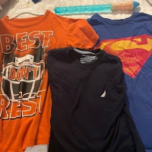 Bundle of boys shirts